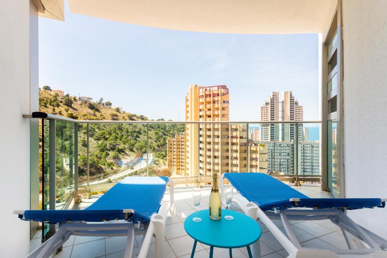 Skyline 11 Sunny Balcony With Stunning Sea Views Apartment Benidorm Exterior photo